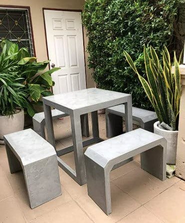 รีวิว โต๊ะปูนลอฟท์